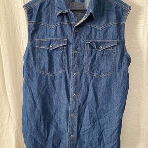 Magellan Outdoors Blue Vest Classic Style